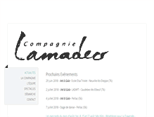 Tablet Screenshot of lamadeo.com